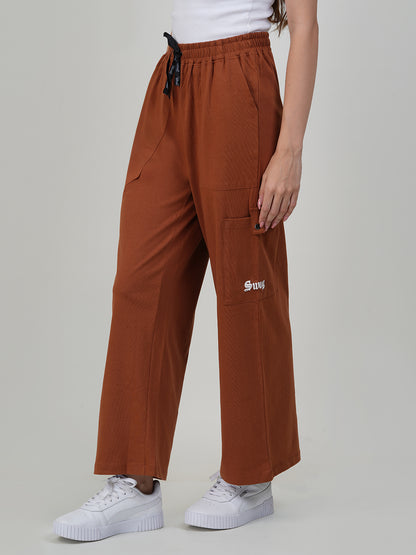 Women's Wide Leg Outdoor Cargo Track Pant