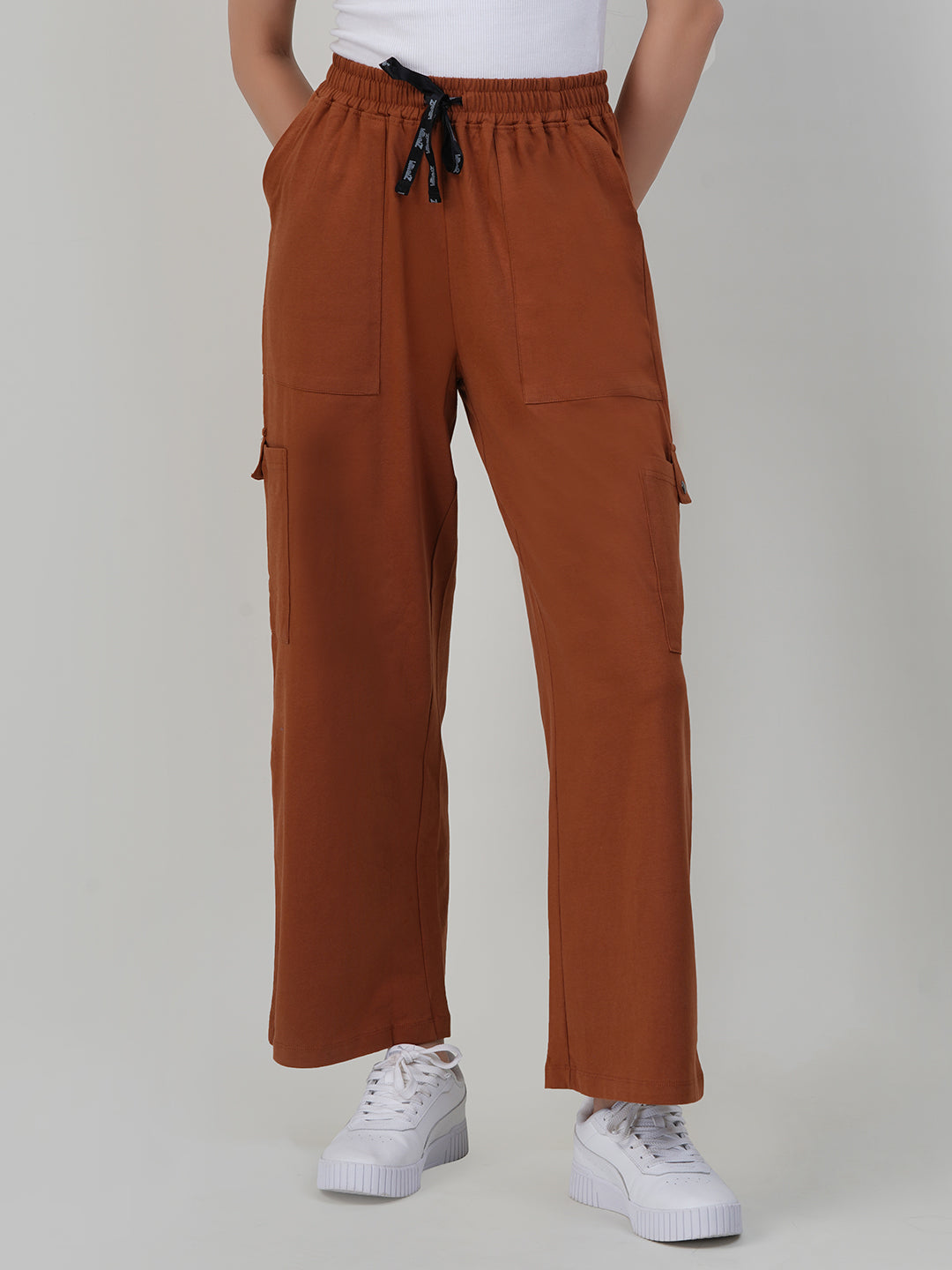 Women's Wide Leg Outdoor Cargo Track Pant