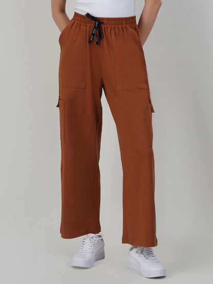 Women's Wide Leg Outdoor Cargo Track Pant