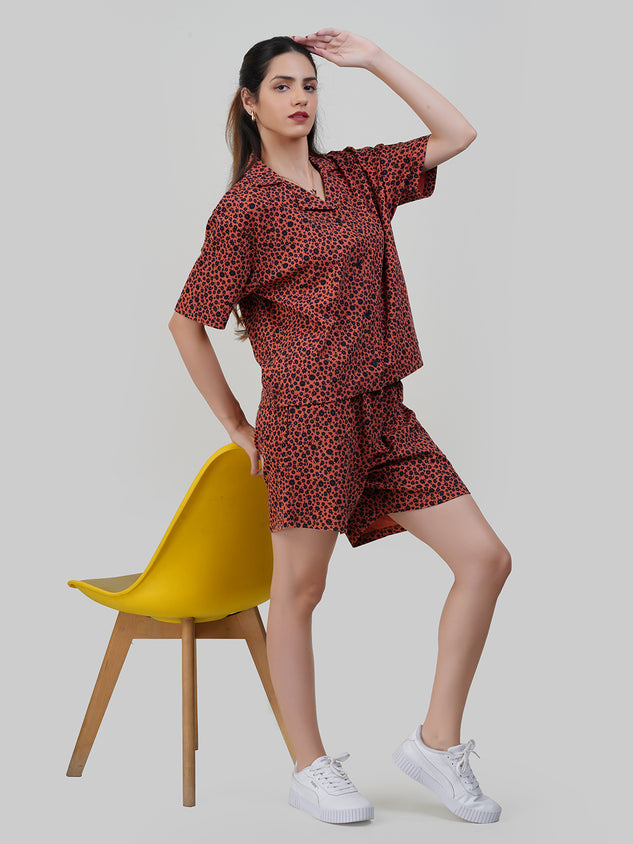 Women's Co-ord Set in Printed pattern