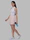 Women's Essential Lace Bottom Relaxed Shorts in Pink