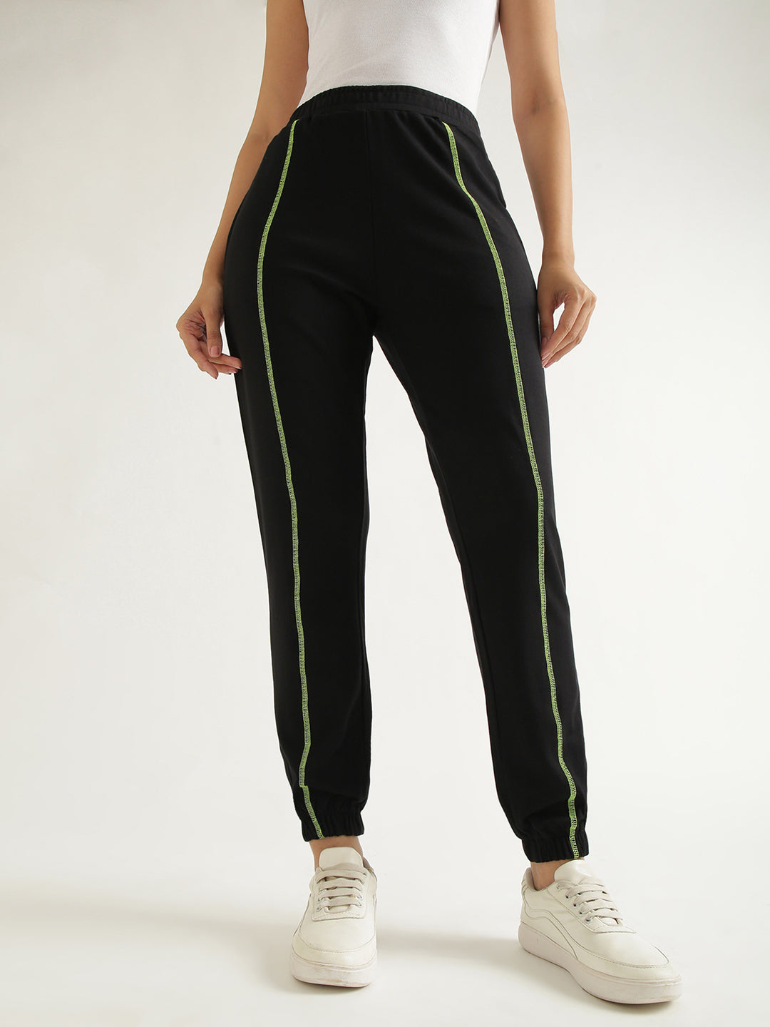 Women's Contrast Stitch Joggers