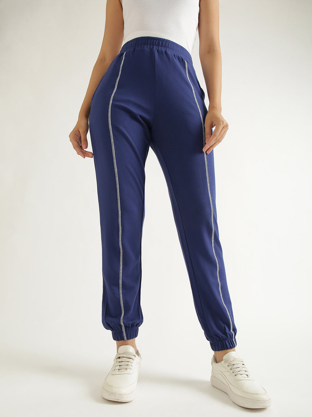 Women's Contrast Stitch Joggers