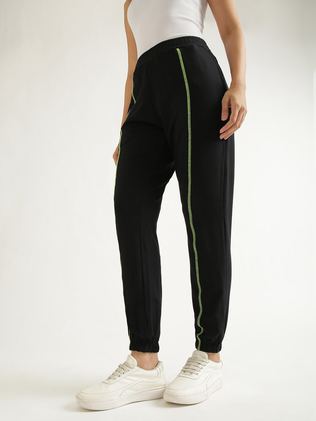 Women's Contrast Stitch Joggers