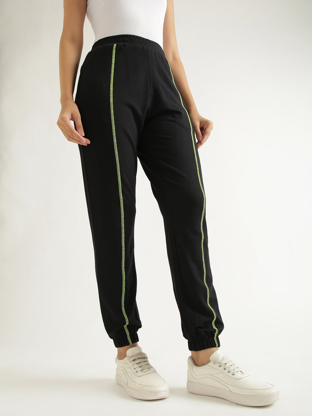Women's Contrast Stitch Joggers
