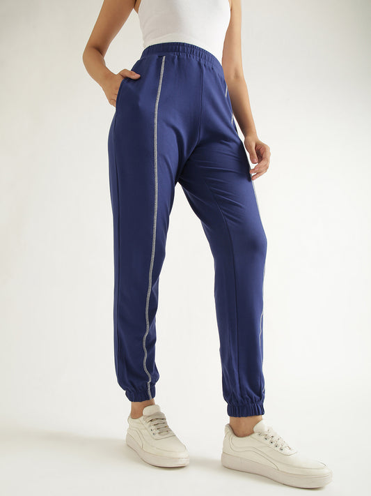 Women's Contrast Stitch Joggers image 3