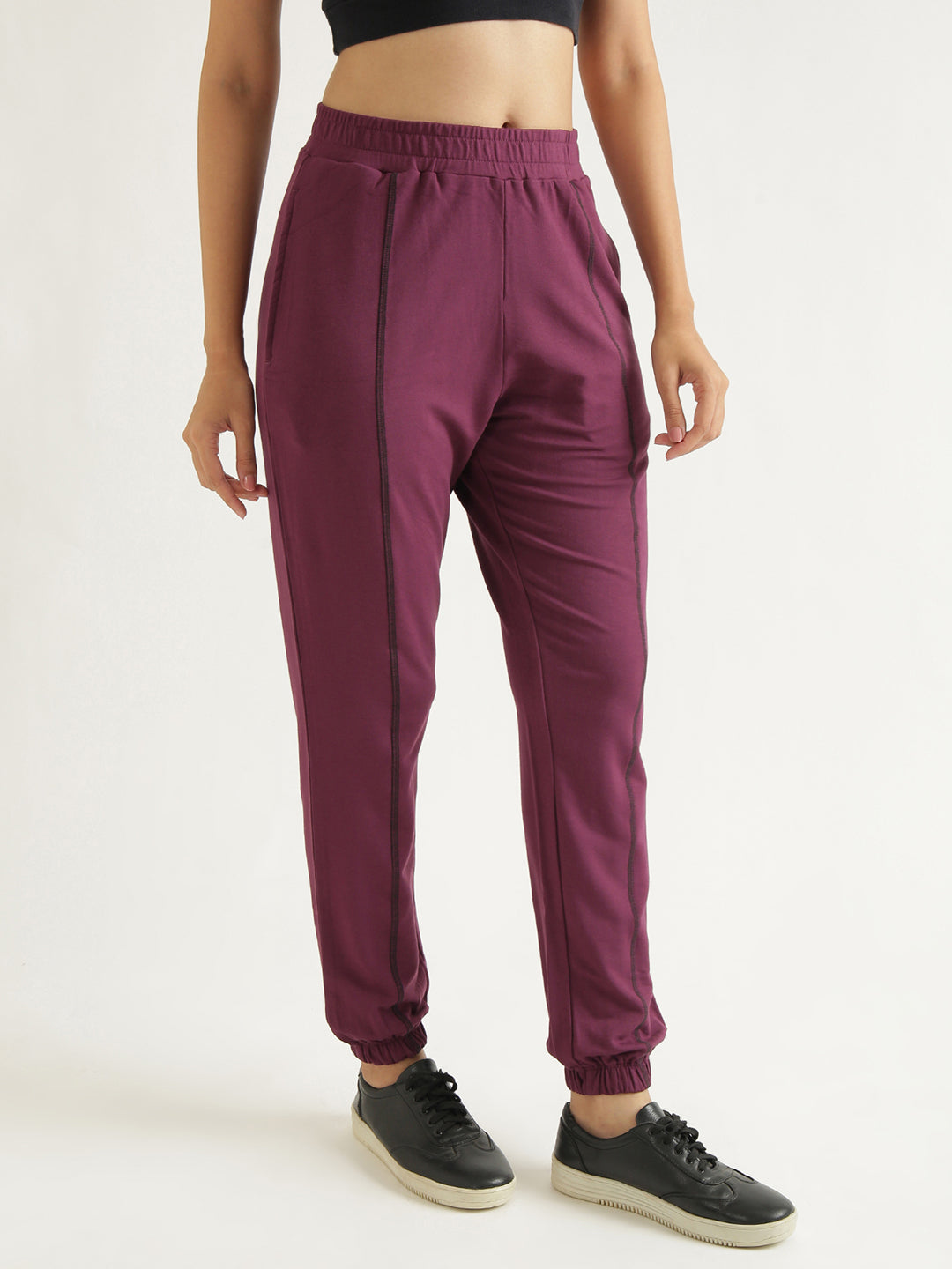 Women's Contrast Stitch Joggers