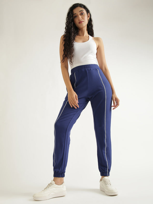 Women's Contrast Stitch Joggers