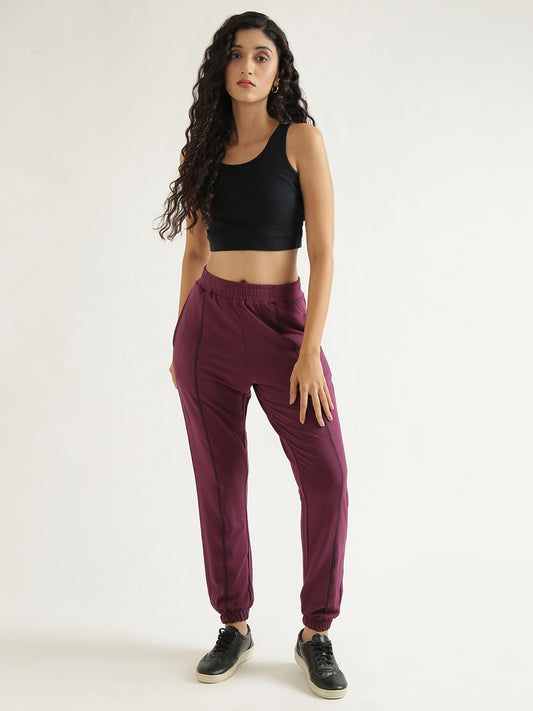 Women's Contrast Stitch Joggers